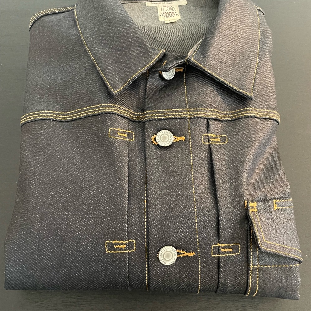 Men's Black Denim Jacket